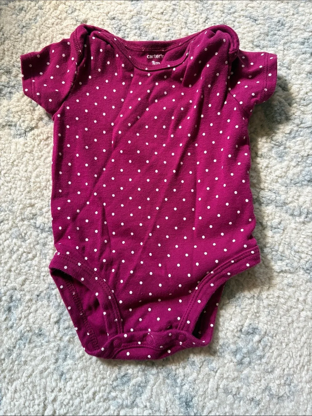 Carter's 3 piece body suit girls